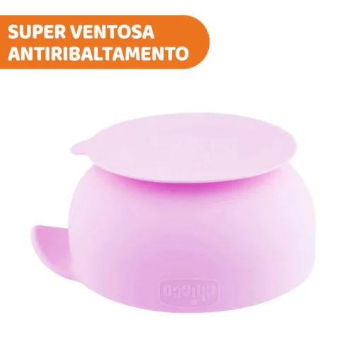 ciotola-chicco-2 Chicco Ciotola in Silicone con Ventosa Antiscivolo
