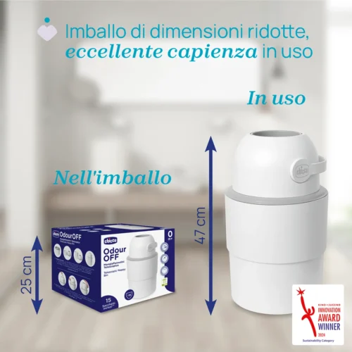 mangiapannolini-chicco-2 Chicco Mangiapannolini Antiodore con Ricarica Sacchetti