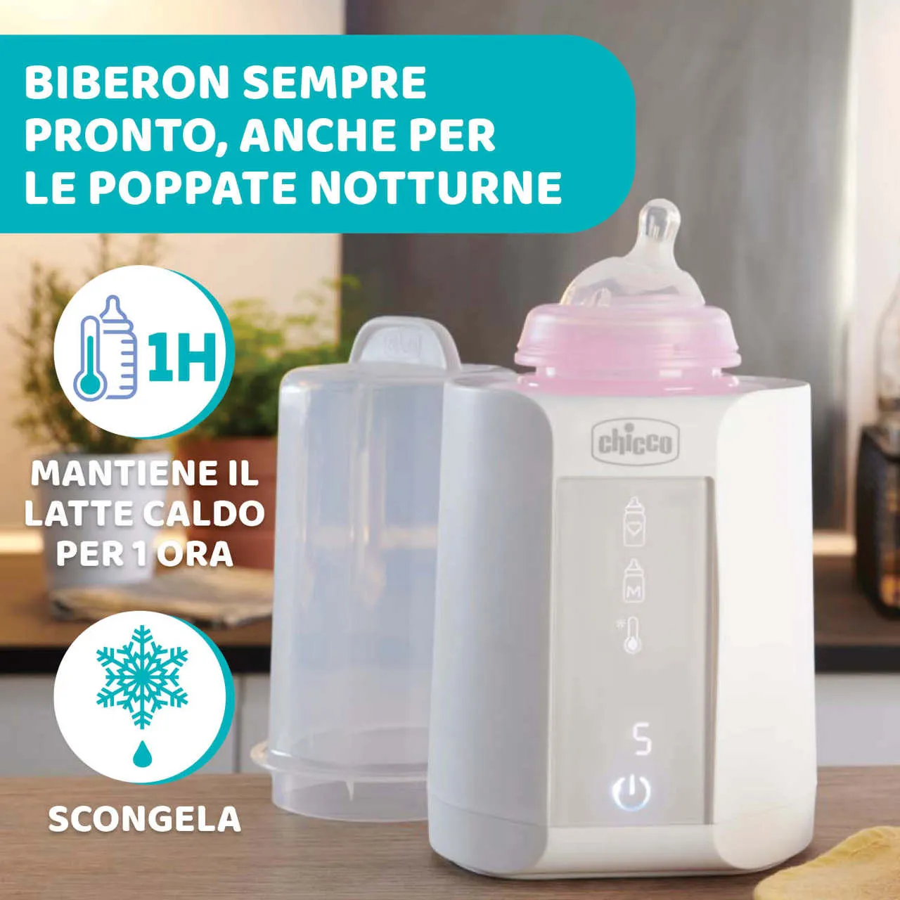 scaldabiberon-chicco-3 Chicco Scaldabiberon e Sterilizzatore Portatile 2 in 1
