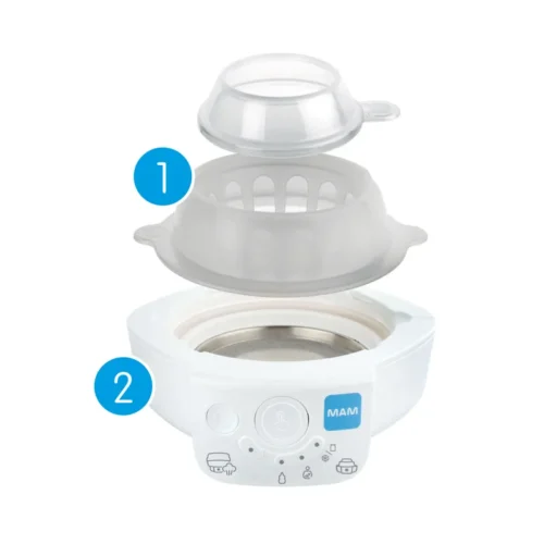 mam-express-bottle-warmer-detail-incl-numbering Sterilizzatore per biberon elettrico e scaldabiberon express MAM